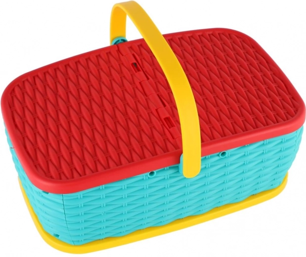 Practical basket for carrying and tidying up