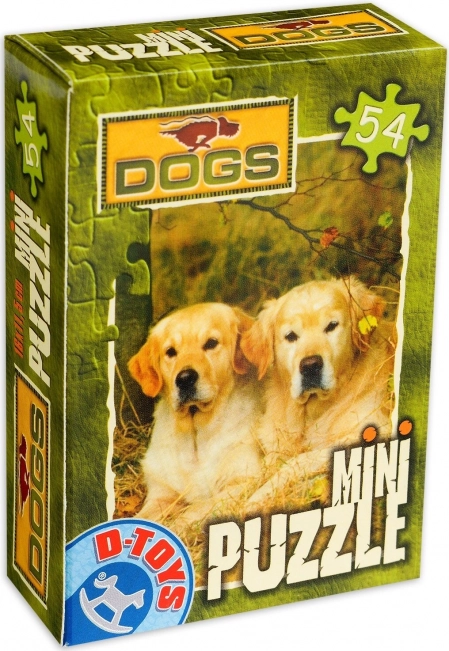 Puzzel schattige puppy 54 stukjes