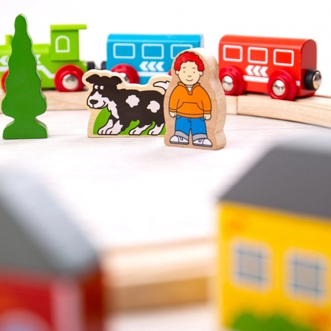 Bigjigs Rail Mijn eerste treinbaan 19 delen