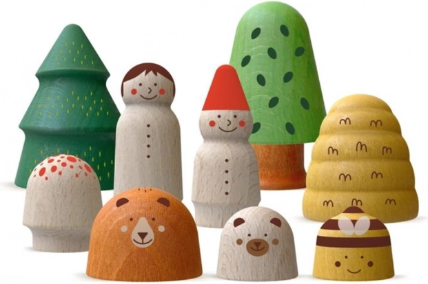 Houten Bos Londji