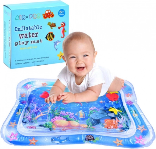 Lehrreiche aufblasbare Wasserspielmatte für Kinder
