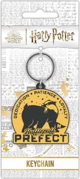 Hufflepuff Rubber Keychain