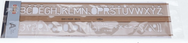 KOH-I-NOOR Lettersjabloon