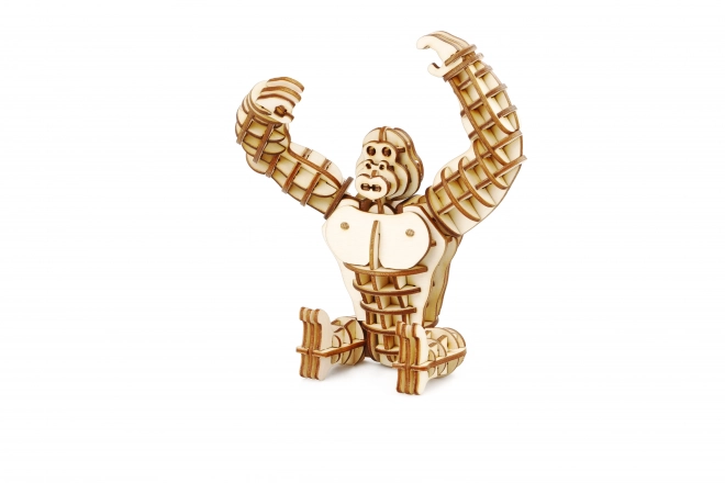 Houten 3D puzzel gorilla