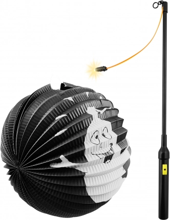 Lampion Halloween Geest met Stok
