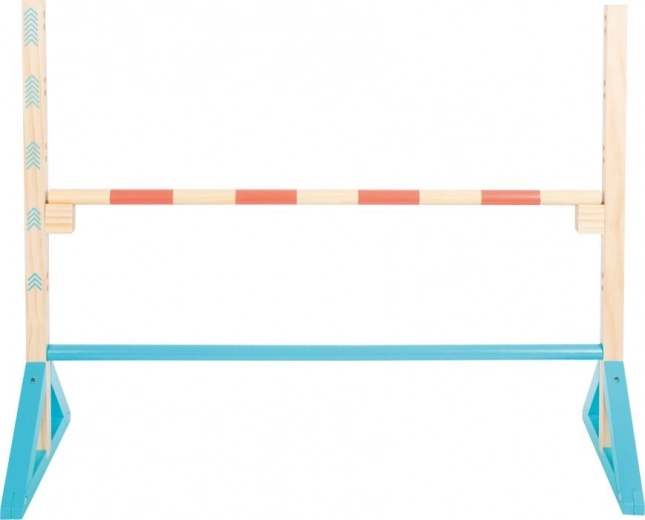 Obstacle set for kids Active – wooden jumping bar SMALL FOOT