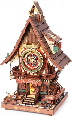 3D Mechanische Puzzel Koekoeksklok