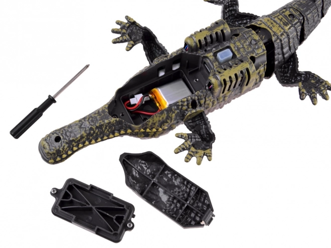 Remote Controlled Crocodile Toy