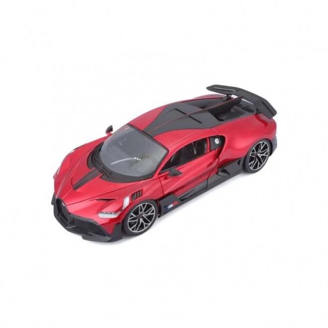 Bburago model Bugatti Divo rood 1:18