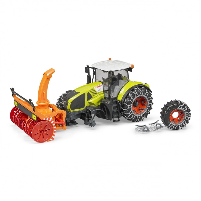 Bruder Traktor Class Axion 950 met sneeuwfrees