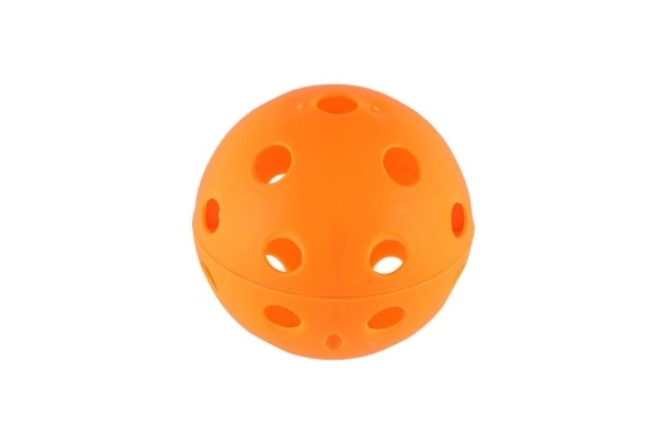 Ballon de floorball 3pcs plastique 7cm dans un filet