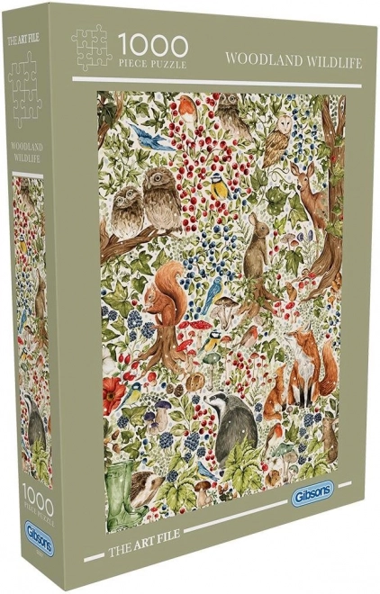 Puzzel Bosdieren - 1000 Stukjes