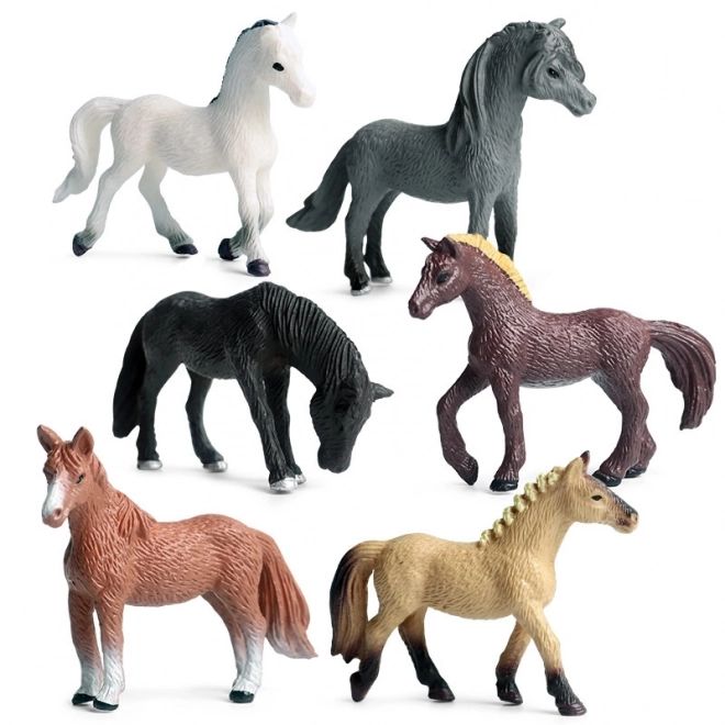 Ensemble de figurines WOOPIE Chevaux 16 pcs