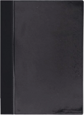 Classeur rapide A4 en PVC avec pochette avant transparente noir