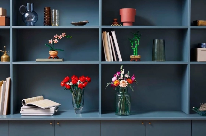 Lego Botanicals prachtige boeket roze bloemen