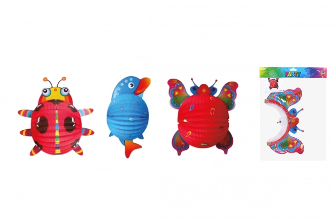 Lampion bal Dierentjes 24 cm