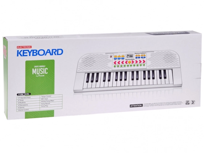 Kinder mini toetseninstrument met microfoon