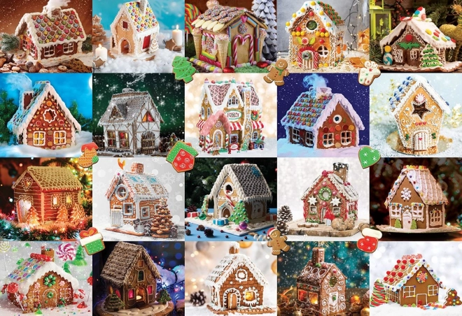 EUROGRAPHICS Puzzel in blik doosje Gingerbread Huisje 550 stukjes