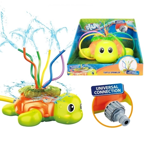 schildpad water sproeier voor tuin plastic 20x10cm in doos 25x19x24cm