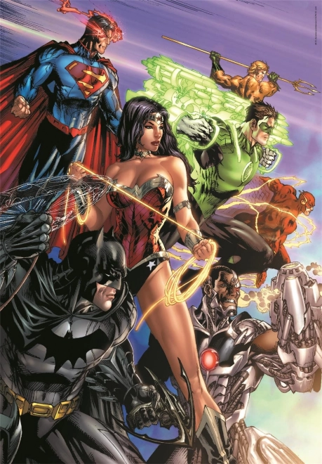 Puzzle 1000 Pieces Compact DC Comics Justice League