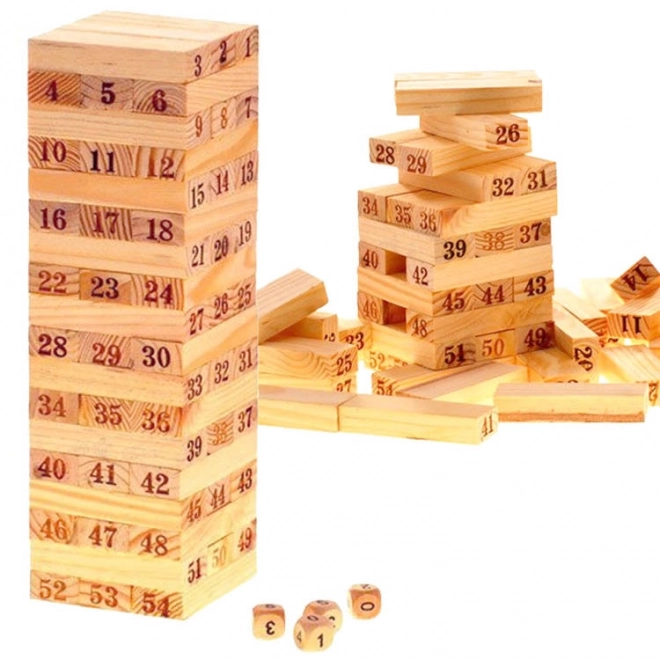 Houten Toren JENGA STOCK TOWER GR0189