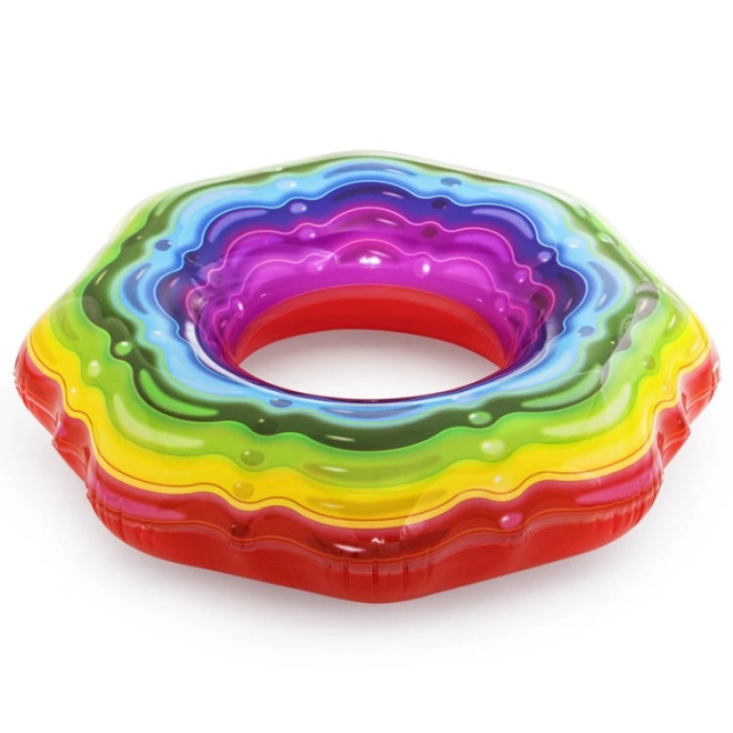 Bestway Opblaasbare ring regenboog gelei 115 cm