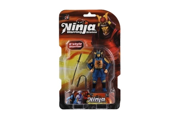 Ninja-Figur mit Zubehör 10 cm
