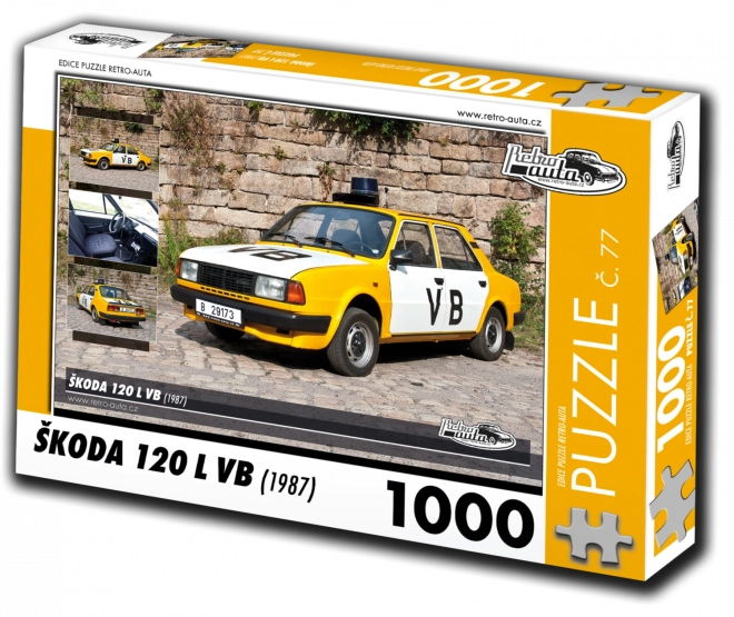 Retromobil-puzzel Škoda 120 L VB (1987)