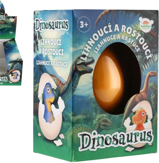 Egg with Growing Dinosaur 6 cm