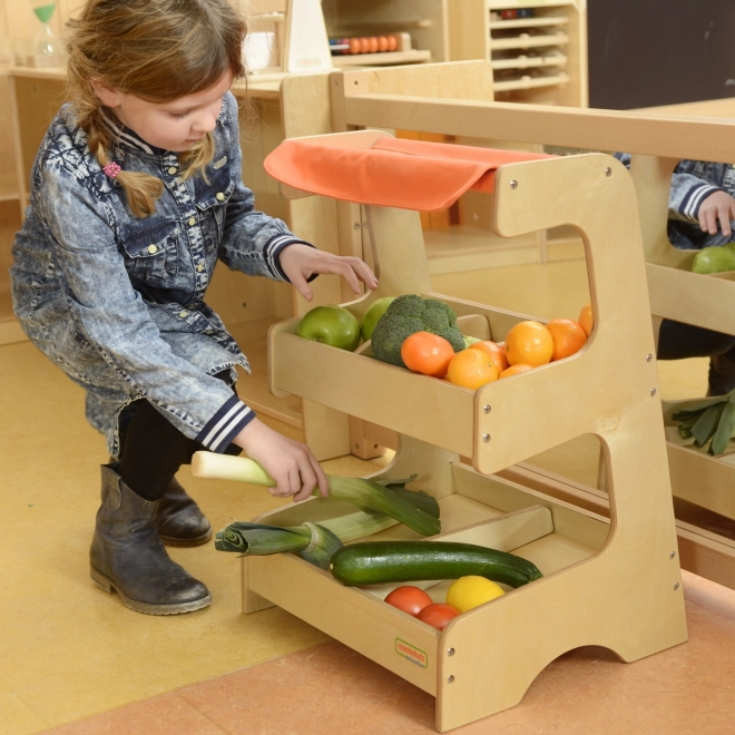 Houten marktstand voor kinderen Masterkidz