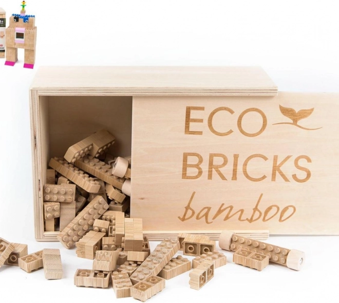 Wooden Building Set 250 pcs in Box