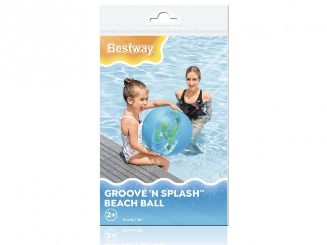 Bestway opblaasbaar strandbal Cactussen 51cm