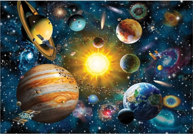 Solar System Puzzle 2000 pieces