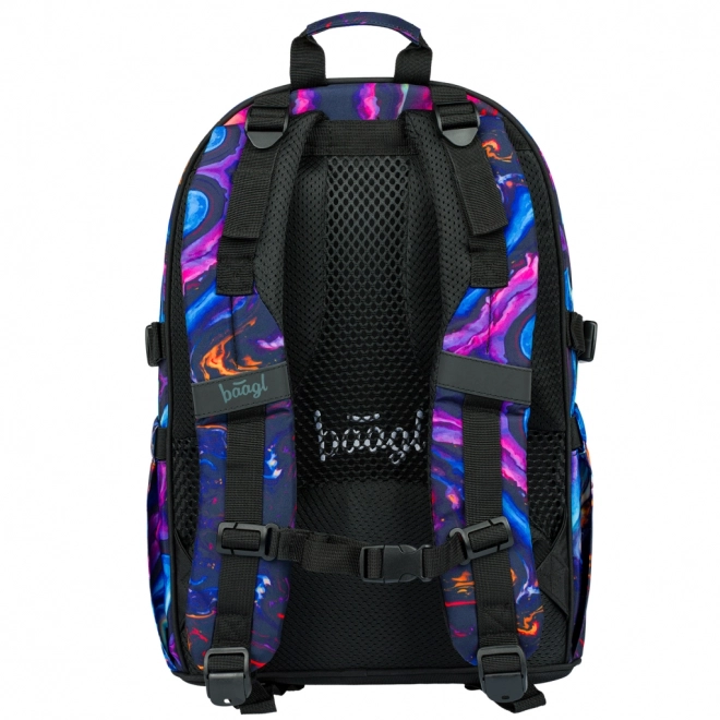 Schulrucksack BAAGL Core Marble
