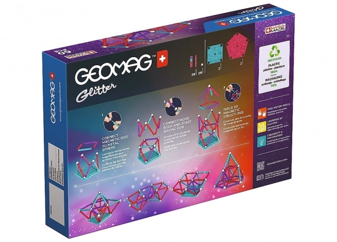Shimmer Recycled Magnetic Building Set