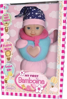 Bambolina Baby 36 cm with sounds and lights
