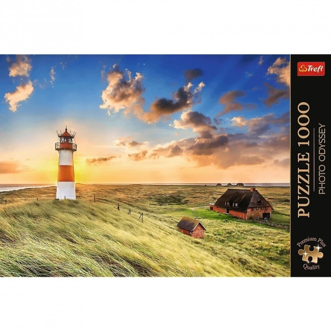 TREFL Puzzel Premium Plus Photo Odyssey: Vuurtoren op eiland Sylt 1000 stuks
