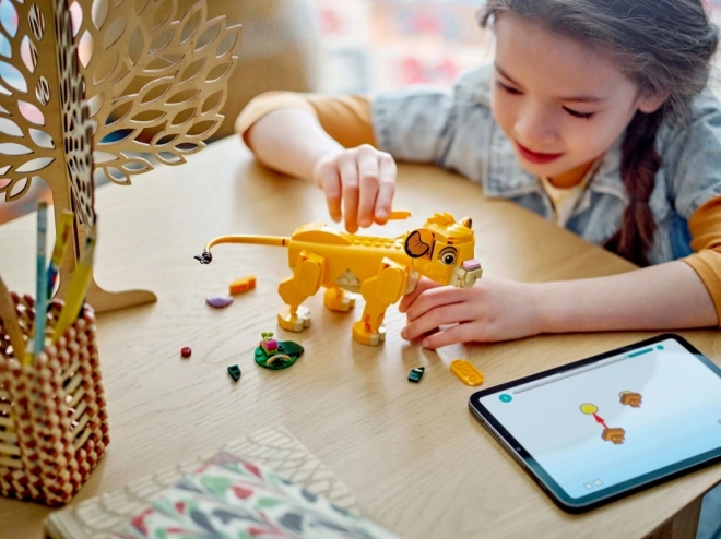 LEGO Disney 43243 Kleine Simba van De Leeuwenkoning