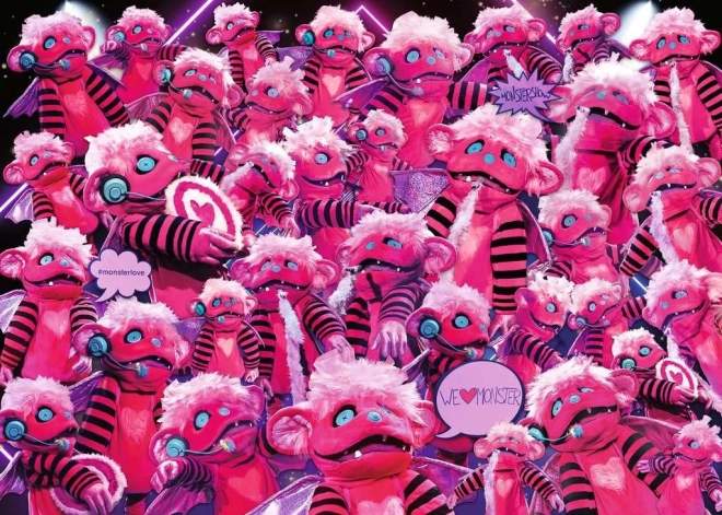 Ravensburger-Puzzle Masked Singer mit Monster 1000 Teile