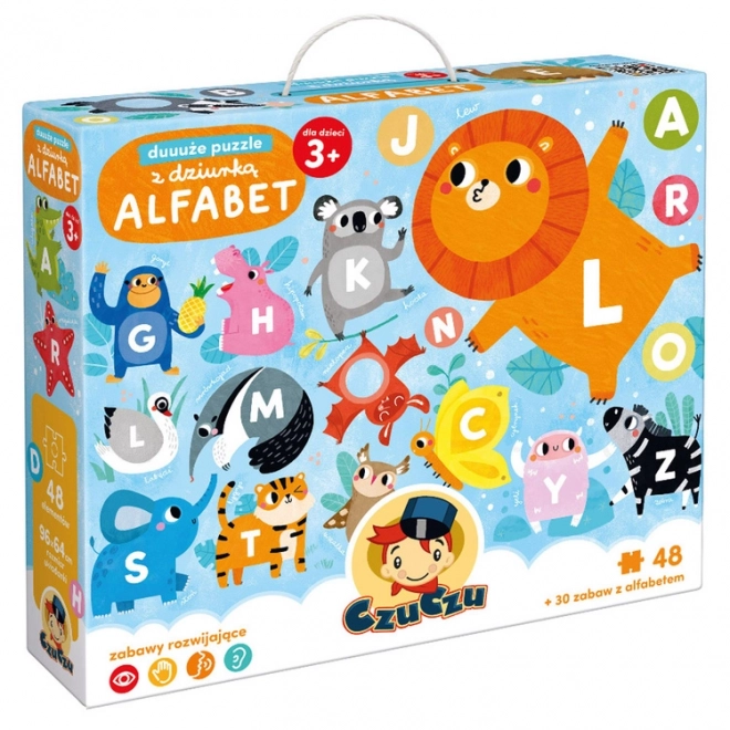 CzuCzu Large Puzzle with Hole Alphabet