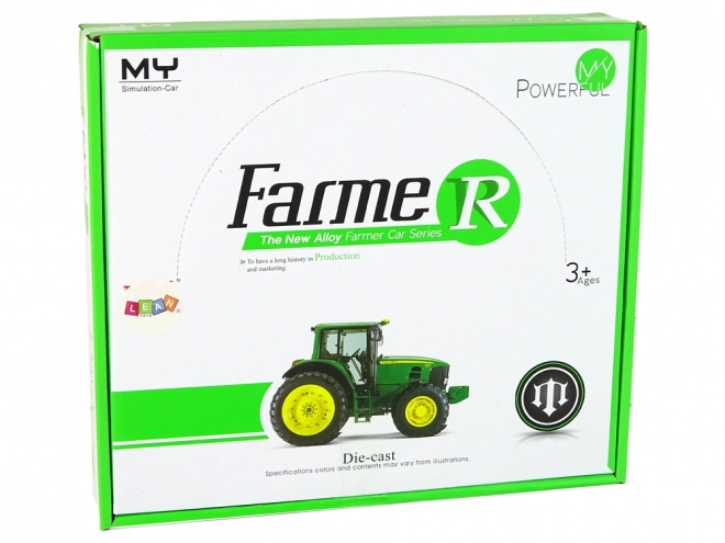 Kindertractor met metalen aandrijving