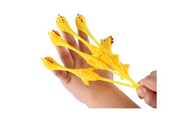 Stretchy vliegend anti-stress kuikentje 10cm
