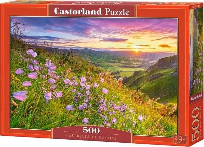 Puzzel Harebells bij Zonsopgang 500 stukjes