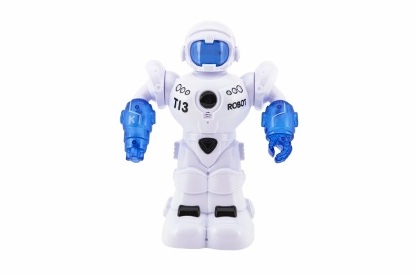 Fahrender sprechender Roboter mit Licht und Ton in der Box