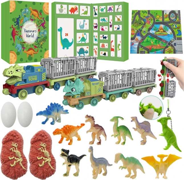 Advent Calendar for Children - Dinosaurs and Toys