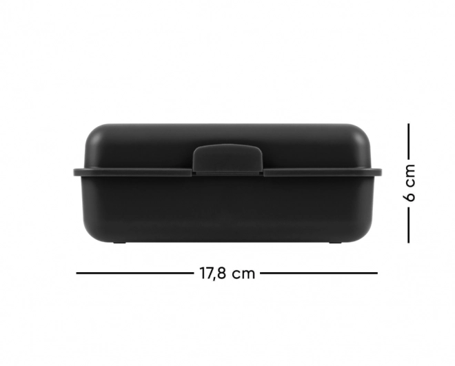 Boîte à déjeuner Baagl gris foncé