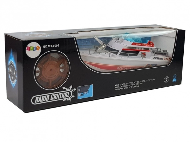 Télécommande du bateau de sauvetage 27 Mhz 44 cm gouvernail portée 40 m