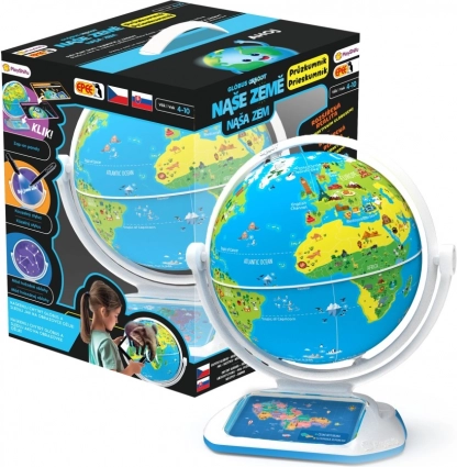 Interactieve globe Onze Aarde Verkenner