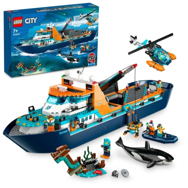 LEGO City schip van Arctische onderzoekers