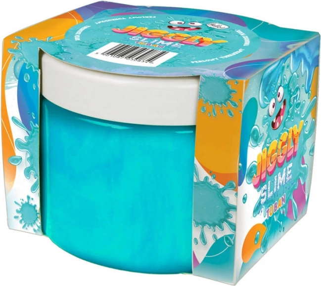 Jiggly Slime parelmoer turkoois 500 g